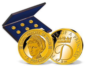 'Portraits of a Princess' Commemorative Gold Set