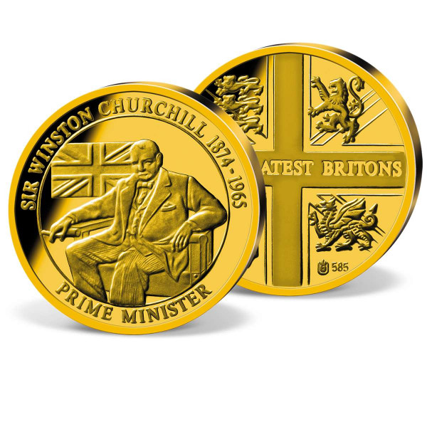 'Sir Winston Churchill' Commemorative Gold Strike UK_2160324_1