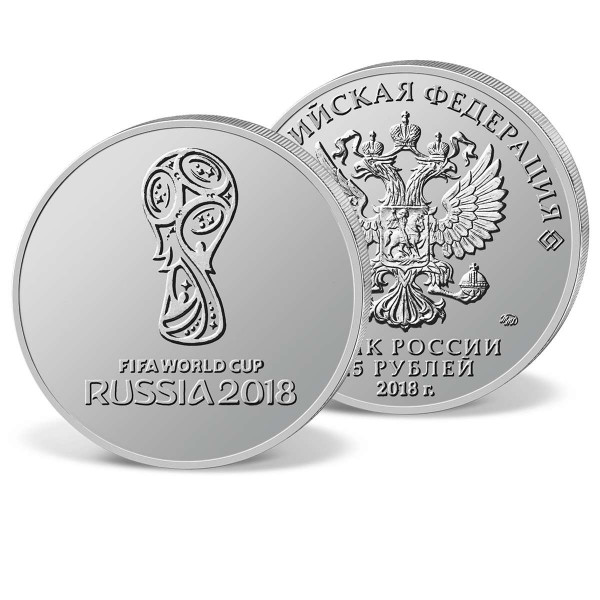 Official 25 Russian Roubles 'World Cup 2018' Commemorative Coin UK_2520521_1