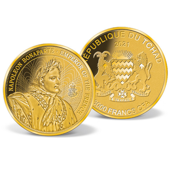 'Napoleon Bonaparte' Gold Coin UK_1739581_1
