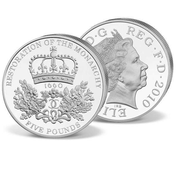 Official Royal Mint £5 'Restoration of Monarchy' UK_2424046_1