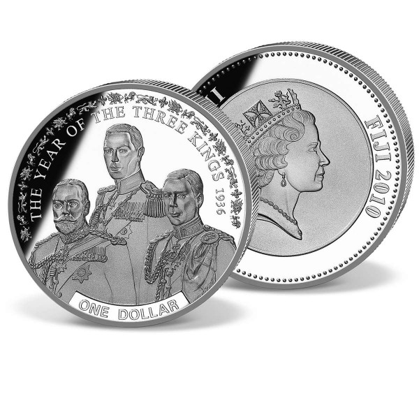 One Dollar Fiji 'Year of the three Kings 1936' UK_1683004_1