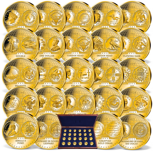The 'Most expensive coins in the world' Commemorative Strike Set UK_8324025_1