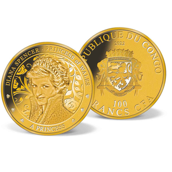 'Diana - A Princess' 1/200 ounce fine gold coin UK_1739681_1