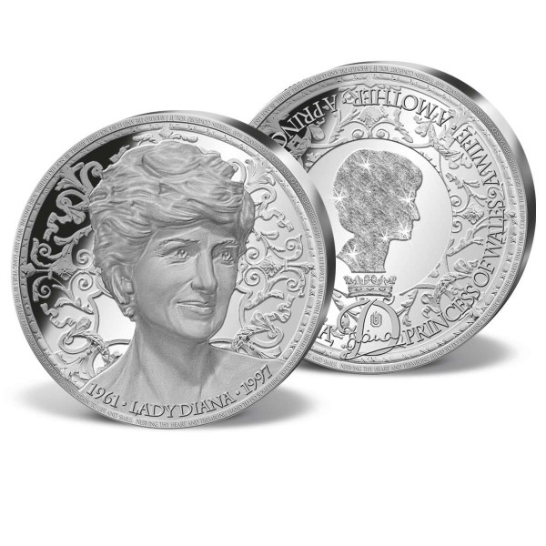 'Portrait of a Princess' Solid Silver Commemorative Strike UK_9442130_1