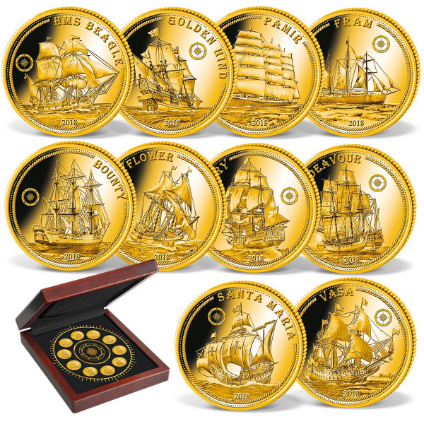 'World's Most Famous Ships' Complete Gold Collection UK_1739110_1