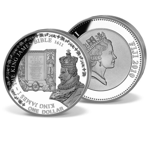 'King James I and the Bible 1611' Commemorative Coin UK_1683005_1