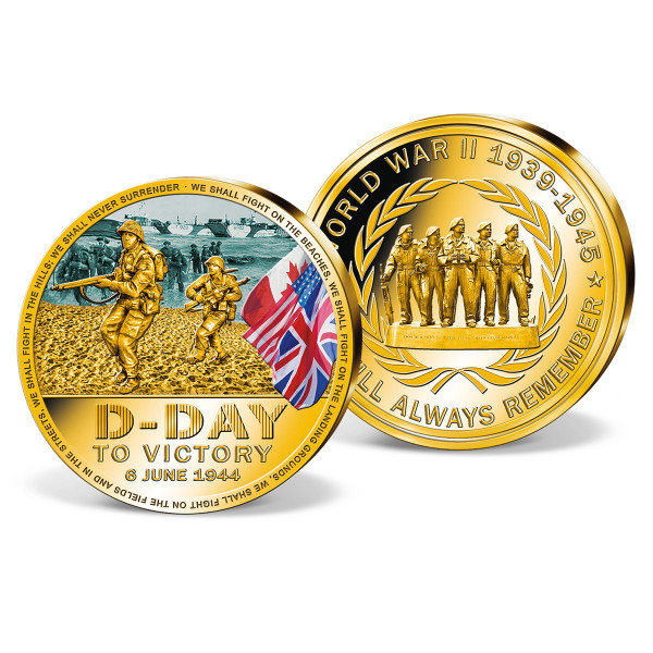 The '75th Anniversary of D-Day' Commemorative Strike UK_9445401_1