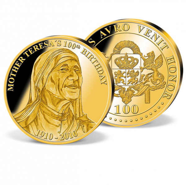 '100th Birthday of Mother Teresa' Gold Commemorative Strike UK_2160151_1