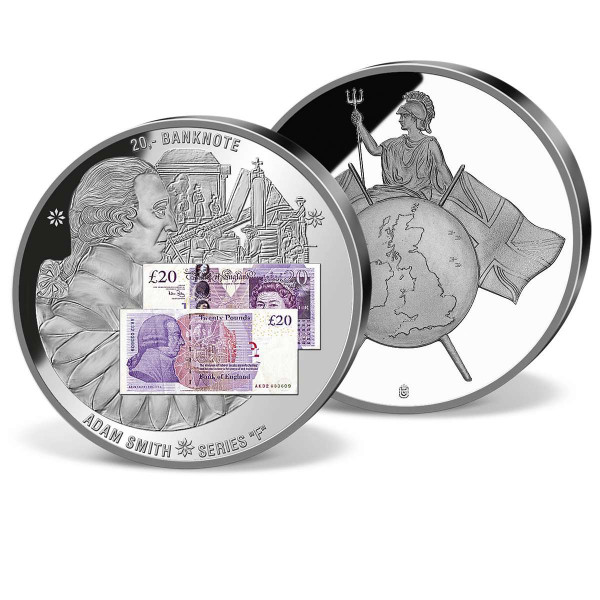 '£20 Banknote F' Commemorative Strike UK_1942002_1